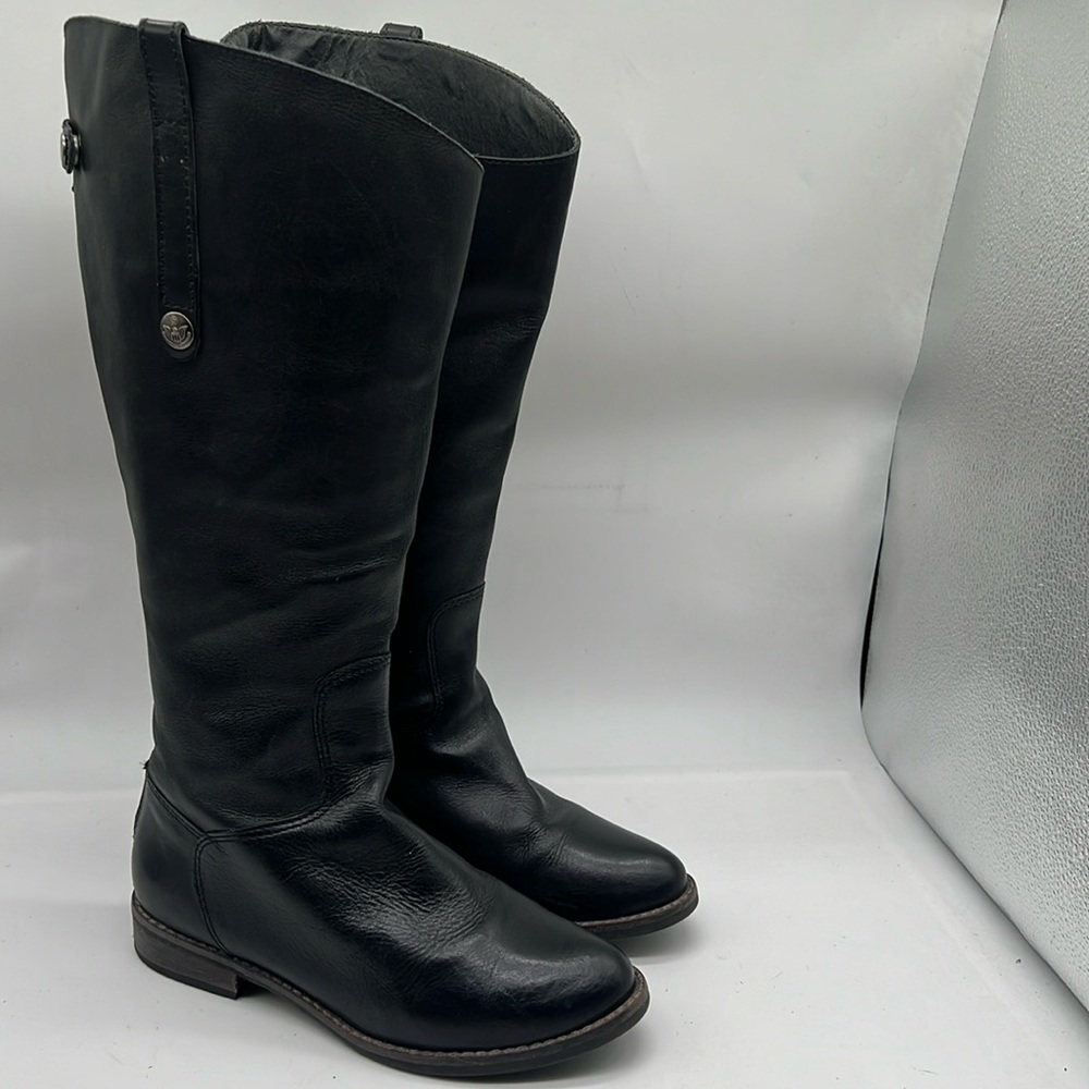 Matisse Yorker Black Riding Boots Size 6 W / WC wide calf